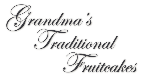 Grandmas Traditional Fruitcakes logo